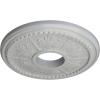 image13 78quotOD x 3 34quotID x 1 14quotP Tirana Ceiling Medallion Fits Canopies up to 4 34quotFrost Flat Finish