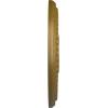 image13 78quotOD x 3 34quotID x 1 14quotP Tirana Ceiling Medallion Fits Canopies up to 4 34quotGold Rush Metallic Series