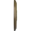 image13 78quotOD x 3 34quotID x 1 14quotP Tirana Ceiling Medallion Fits Canopies up to 4 34quotMississippi Mud Flat Finish