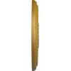 image13 78quotOD x 3 34quotID x 1 14quotP Tirana Ceiling Medallion Fits Canopies up to 4 34quotPharaohs Gold Metallic Series