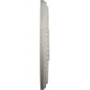 image13 78quotOD x 3 34quotID x 1 14quotP Tirana Ceiling Medallion Fits Canopies up to 4 34quotPot of Cream Crackle Flat Finish
