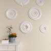 image13 78quotOD x 3 34quotID x 1 14quotP Tirana Ceiling Medallion Fits Canopies up to 4 34quotPrimed