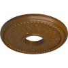 image13 78quotOD x 3 34quotID x 1 14quotP Tirana Ceiling Medallion Fits Canopies up to 4 34quotSmokey Topaz Flat Finish