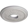 image13 78quotOD x 3 34quotID x 1 14quotP Tirana Ceiling Medallion Fits Canopies up to 4 34quotUltra Pure White Flat Finish