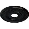 image15 34quotOD x 3 78quotID x 34quotP Berkshire Ceiling Medallion Fits Canopies up to 7quotHandPainted Black Pearl