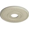 image15 34quotOD x 3 78quotID x 34quotP Berkshire Ceiling Medallion Fits Canopies up to 7quotHandPainted Clear Yellow