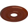 image15 34quotOD x 3 78quotID x 34quotP Berkshire Ceiling Medallion Fits Canopies up to 7quotHandPainted Firebrick