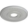 image15 34quotOD x 3 78quotID x 34quotP Berkshire Ceiling Medallion Fits Canopies up to 7quotHandPainted Frost