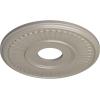 image15 34quotOD x 3 78quotID x 34quotP Berkshire Ceiling Medallion Fits Canopies up to 7quotHandPainted Pearl White