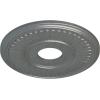 image15 34quotOD x 3 78quotID x 34quotP Berkshire Ceiling Medallion Fits Canopies up to 7quotHandPainted Platinum