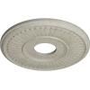 image15 34quotOD x 3 78quotID x 34quotP Berkshire Ceiling Medallion Fits Canopies up to 7quotHandPainted Pot of Cream Crackle