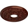 image15 38quotOD x 4 14quotID x 1 12quotP Baltimore Ceiling Medallion Fits Canopies up to 5 12quotAntique Copper Metallic Series