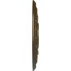 image15 38quotOD x 4 14quotID x 1 12quotP Baltimore Ceiling Medallion Fits Canopies up to 5 12quotBrass Metallic Series