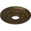 image15 38quotOD x 4 14quotID x 1 12quotP Baltimore Ceiling Medallion Fits Canopies up to 5 12quotBrass Metallic Series