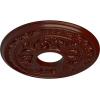 image15 38quotOD x 4 14quotID x 1 12quotP Baltimore Ceiling Medallion Fits Canopies up to 5 12quotBrushed Mahogany Flat Finish