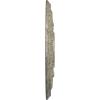 image15 38quotOD x 4 14quotID x 1 12quotP Baltimore Ceiling Medallion Fits Canopies up to 5 12quotCastle Stone Crackle Flat Finish