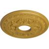 image15 38quotOD x 4 14quotID x 1 12quotP Baltimore Ceiling Medallion Fits Canopies up to 5 12quotIridescent Gold Metallic Series