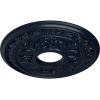 image15 38quotOD x 4 14quotID x 1 12quotP Baltimore Ceiling Medallion Fits Canopies up to 5 12quotMidnight Dream Flat Finish