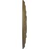 image15 38quotOD x 4 14quotID x 1 12quotP Baltimore Ceiling Medallion Fits Canopies up to 5 12quotMississippi Mud Flat Finish