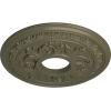 image15 38quotOD x 4 14quotID x 1 12quotP Baltimore Ceiling Medallion Fits Canopies up to 5 12quotPainted Turtle Flat Finish