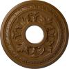 image15 38quotOD x 4 14quotID x 1 12quotP Baltimore Ceiling Medallion Fits Canopies up to 5 12quotPharaohs Gold Metallic Series