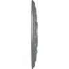 image15 38quotOD x 4 14quotID x 1 12quotP Baltimore Ceiling Medallion Fits Canopies up to 5 12quotPlatinum Metallic Series