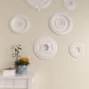 image15 38quotOD x 4 14quotID x 1 12quotP Baltimore Ceiling Medallion Fits Canopies up to 5 12quotPrimed