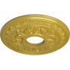 image15 38quotOD x 4 14quotID x 1 12quotP Baltimore Ceiling Medallion Fits Canopies up to 5 12quotRich Gold Metallic Series