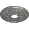 image15 38quotOD x 4 14quotID x 1 12quotP Baltimore Ceiling Medallion Fits Canopies up to 5 12quotSilver Metallic Series