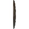 image15 38quotOD x 4 14quotID x 1 12quotP Baltimore Ceiling Medallion Fits Canopies up to 5 12quotStone Hearth Crackle Flat Finish