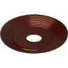 image16 18quotOD x 3 58quotID x 1quotP Adonis Ceiling Medallion Fits Canopies up to 10 14quotAntique Copper Metallic Series