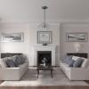 image16 18quotOD x 3 58quotID x 1quotP Adonis Ceiling Medallion Fits Canopies up to 10 14quotAthenian Green Flat Finish