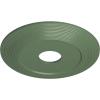 image16 18quotOD x 3 58quotID x 1quotP Adonis Ceiling Medallion Fits Canopies up to 10 14quotAthenian Green Flat Finish