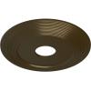 image16 18quotOD x 3 58quotID x 1quotP Adonis Ceiling Medallion Fits Canopies up to 10 14quotBrass Metallic Series