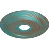 image16 18quotOD x 3 58quotID x 1quotP Adonis Ceiling Medallion Fits Canopies up to 10 14quotCopper Green Patina Metallic Series