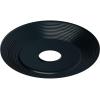 image16 18quotOD x 3 58quotID x 1quotP Adonis Ceiling Medallion Fits Canopies up to 10 14quotNight Shade Flat Finish