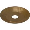 image16 18quotOD x 3 58quotID x 1quotP Adonis Ceiling Medallion Fits Canopies up to 10 14quotPale Gold Metallic Series