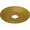 image16 18quotOD x 3 58quotID x 1quotP Adonis Ceiling Medallion Fits Canopies up to 10 14quotPharaohs Gold Metallic Series