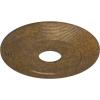 image16 18quotOD x 3 58quotID x 1quotP Adonis Ceiling Medallion Fits Canopies up to 10 14quotRubbed Bronze Metallic Series