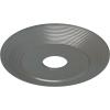 image16 18quotOD x 3 58quotID x 1quotP Adonis Ceiling Medallion Fits Canopies up to 10 14quotSilver Metallic Series