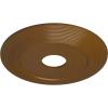 image16 18quotOD x 3 58quotID x 1quotP Adonis Ceiling Medallion Fits Canopies up to 10 14quotSmokey Topaz Flat Finish