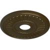 image16quotOD x 3 58quotID x 34quotP Melonie Ceiling Medallion Fits Canopies up to 6 38quotBrass Metallic Series