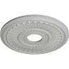 image16quotOD x 3 58quotID x 34quotP Melonie Ceiling Medallion Fits Canopies up to 6 38quotFrost Flat Finish
