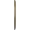 image16quotOD x 3 58quotID x 34quotP Melonie Ceiling Medallion Fits Canopies up to 6 38quotMississippi Mud Flat Finish