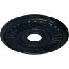 image16quotOD x 3 58quotID x 34quotP Melonie Ceiling Medallion Fits Canopies up to 6 38quotNight Shade Flat Finish