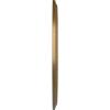 image16quotOD x 3 58quotID x 34quotP Melonie Ceiling Medallion Fits Canopies up to 6 38quotPale Gold Metallic Series