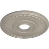 image16quotOD x 3 58quotID x 34quotP Melonie Ceiling Medallion Fits Canopies up to 6 38quotPearl White Metallic Series