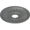 image16quotOD x 3 58quotID x 34quotP Melonie Ceiling Medallion Fits Canopies up to 6 38quotPlatinum Metallic Series