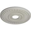 image16quotOD x 3 58quotID x 34quotP Melonie Ceiling Medallion Fits Canopies up to 6 38quotPot of Cream Flat Finish