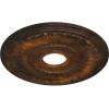 image16quotOD x 3 58quotID x 34quotP Melonie Ceiling Medallion Fits Canopies up to 6 38quotRust Metallic Series